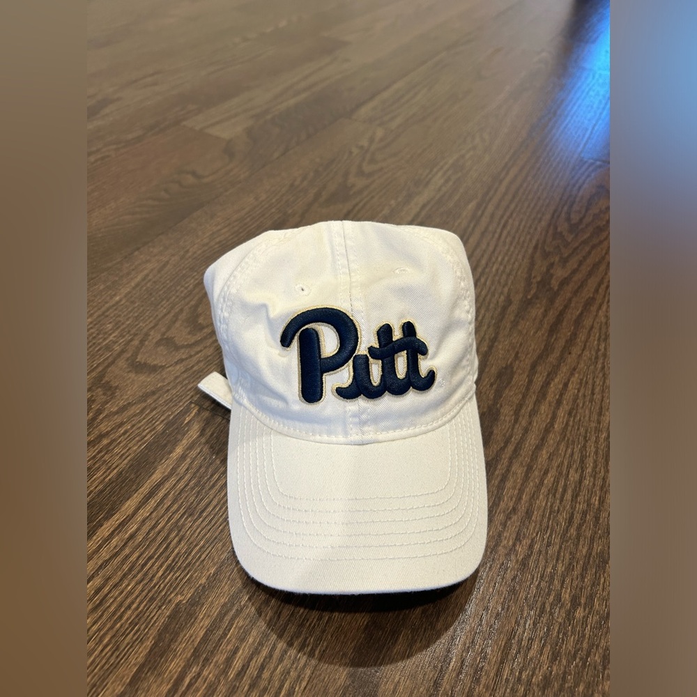 Legacy White Cap with Embroidered Logo